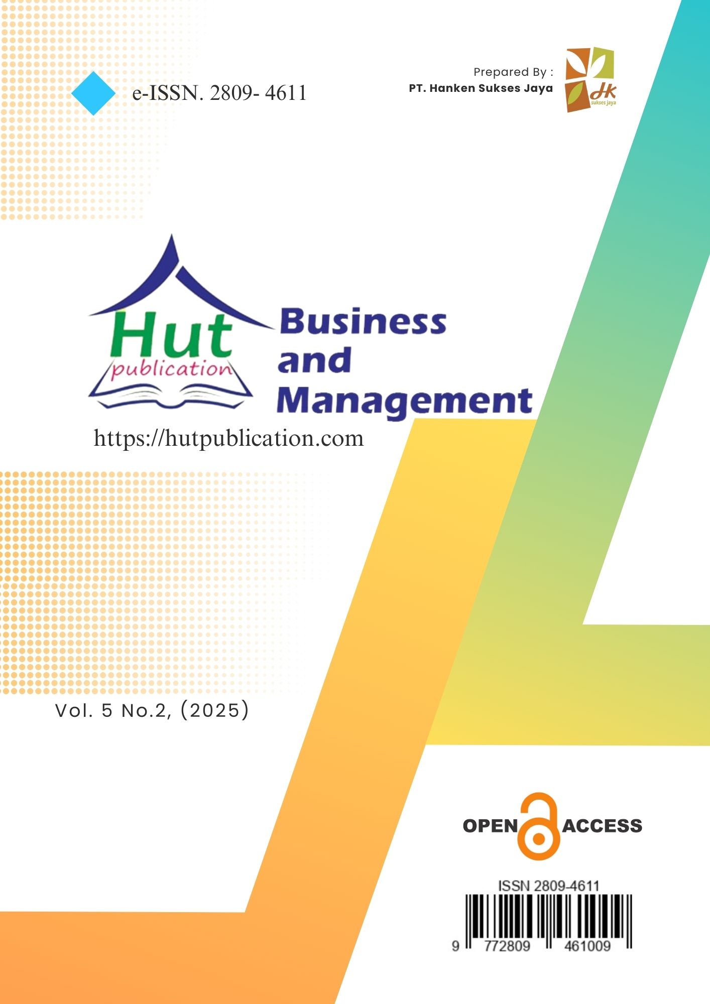 					View Vol. 5 No. 2 (2025): Hut Publication Business and Management
				